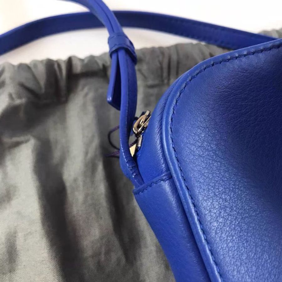 ✨ Balenciaga Everyday 藍色mini 相機包斜背包 18*6*13 97新配件塵袋-1