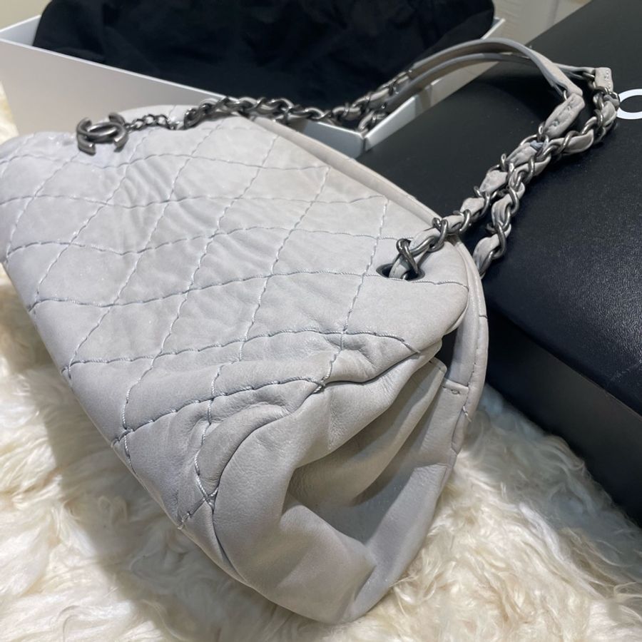 chanel 菱格保齡球鏈條包-6