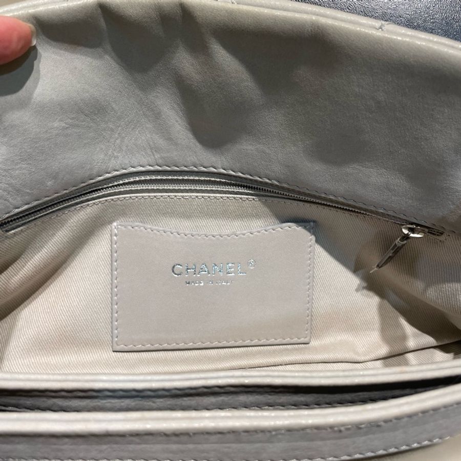 chanel 菱格保齡球鏈條包-16