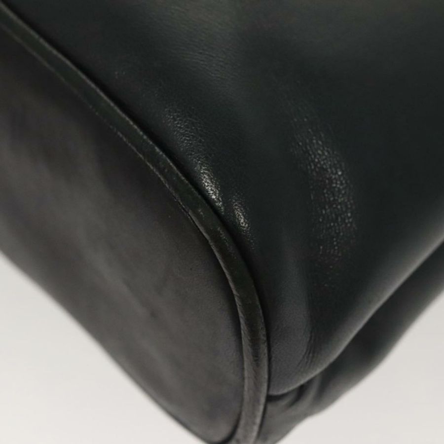 【日本直送】BALLY 絎縫單肩包 皮革 海軍藍 金色 正品 th6030-15