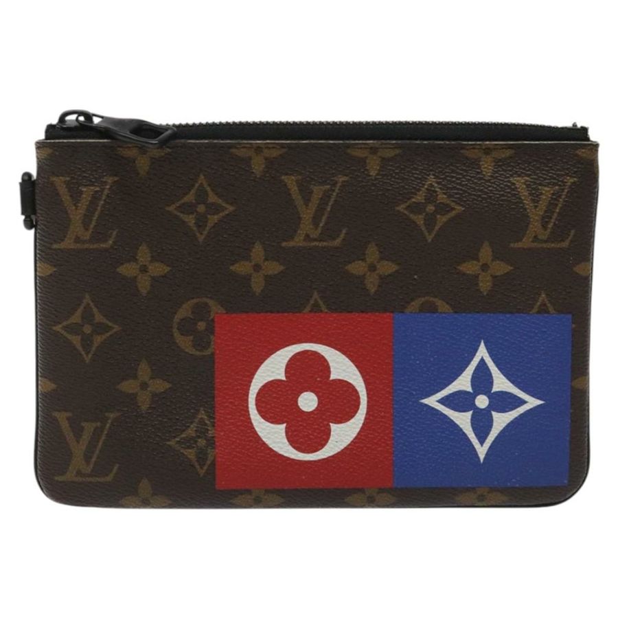 【日本直送】路易威登 Monogram 拉鍊手拿包 M67814 LV Auth KD010-1