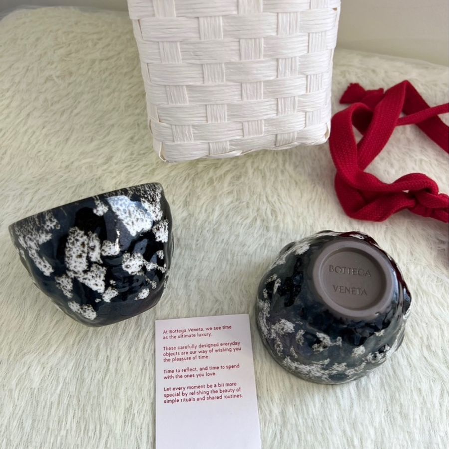 BV Bottega Veneta VIP Gift 禮物 💝 黑釉陶瓷杯-1