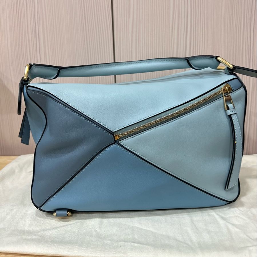 loewe puzzle 中號拼圖包 霧霾藍-24