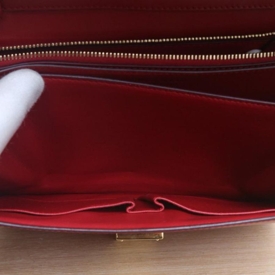 CELINE(思琳) Classic Box 中號 紅色 金扣-4