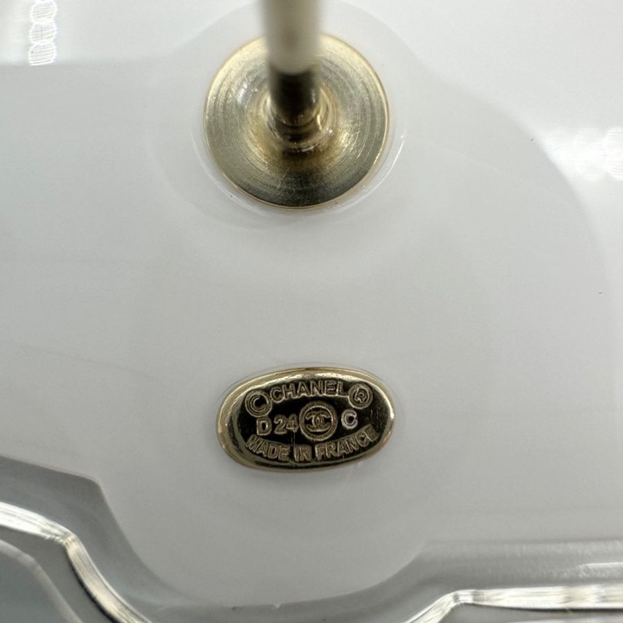 Chanel D24C亞加力粉紅色汽車胸針-11