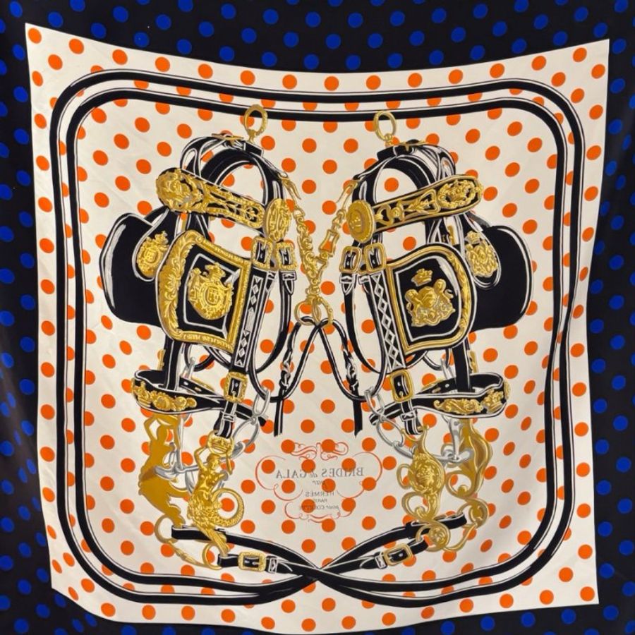 HERMES SILK SCARF-2