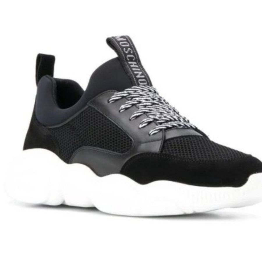 Moschino TEDDY RUN Sneakers 泰迪熊黑運動鞋-5