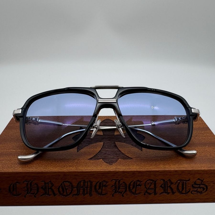 Chrome Hearts INIT 眼鏡 克羅心眼鏡 飛行眼鏡 歌德風眼鏡-9