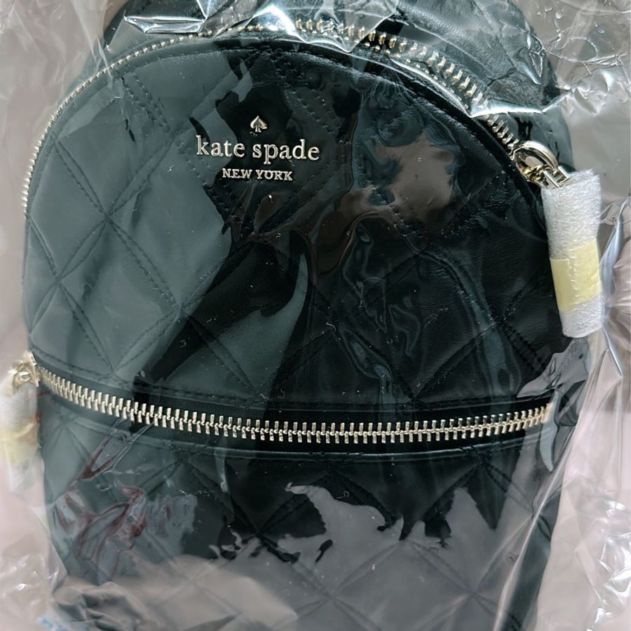 美國🇺🇸精品代購 kate spade KS 小香風 菱格紋 兩用 後背包 斜背包 多種背法 wkru7075-4