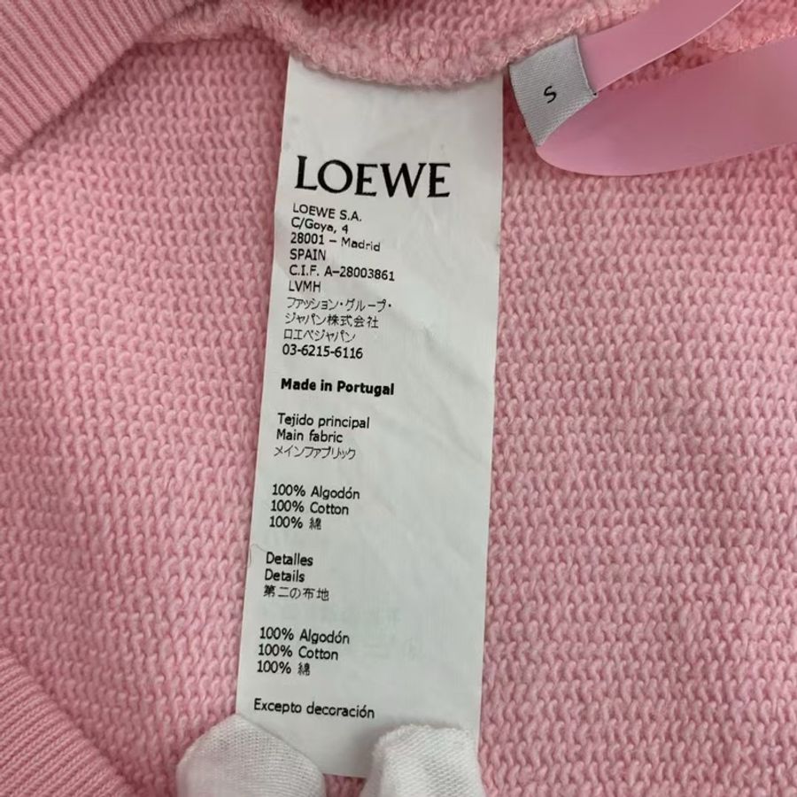 Loewe刺繡長袖衛衣-2