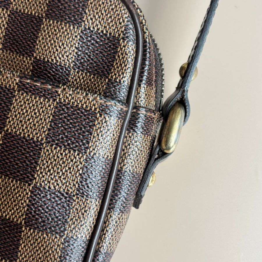 ::LOUIS VUITTON:: LV Rift N60009 咖啡棋盤格小款側背包-3