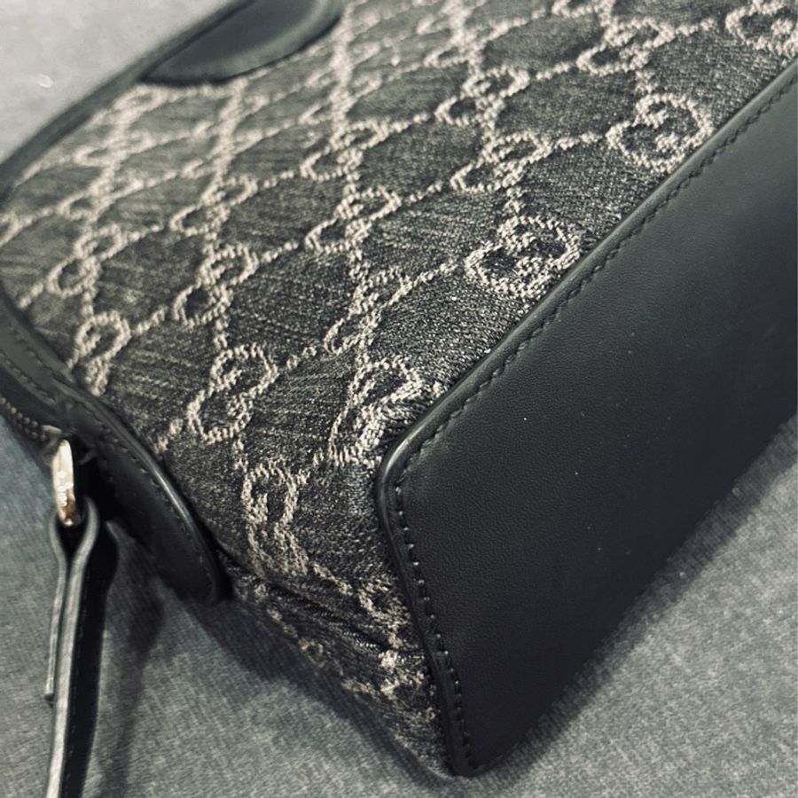 #24春夏新款 #8w入手 #近新全配 Gucci Ophidia單寧牛仔貝殼包🉑送禮🎁-10