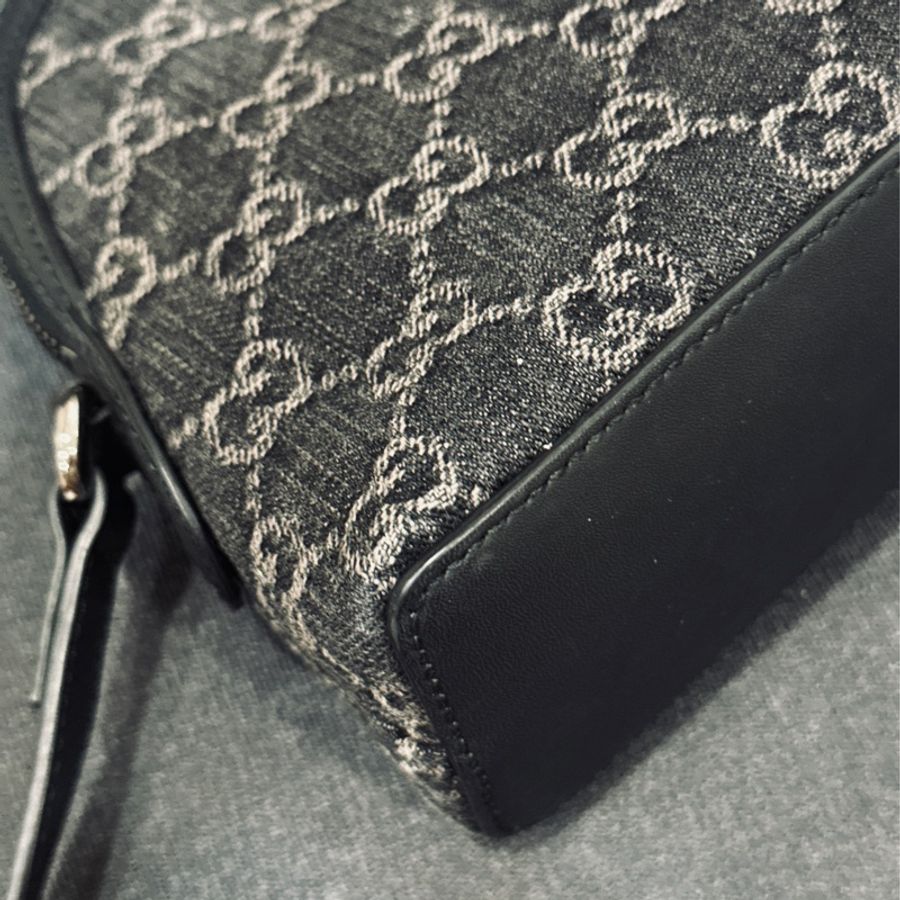 #24春夏新款 #8w入手 #近新全配 Gucci Ophidia單寧牛仔貝殼包🉑送禮🎁-14