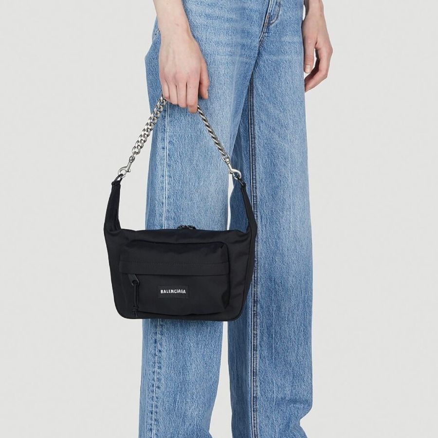 BALENCIAGA巴黎世家RAVER鏈條肩背包-0