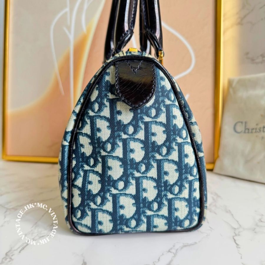 Dior Mini Oblique Boston Bag 迷你 波士頓 手提包 20cm-7
