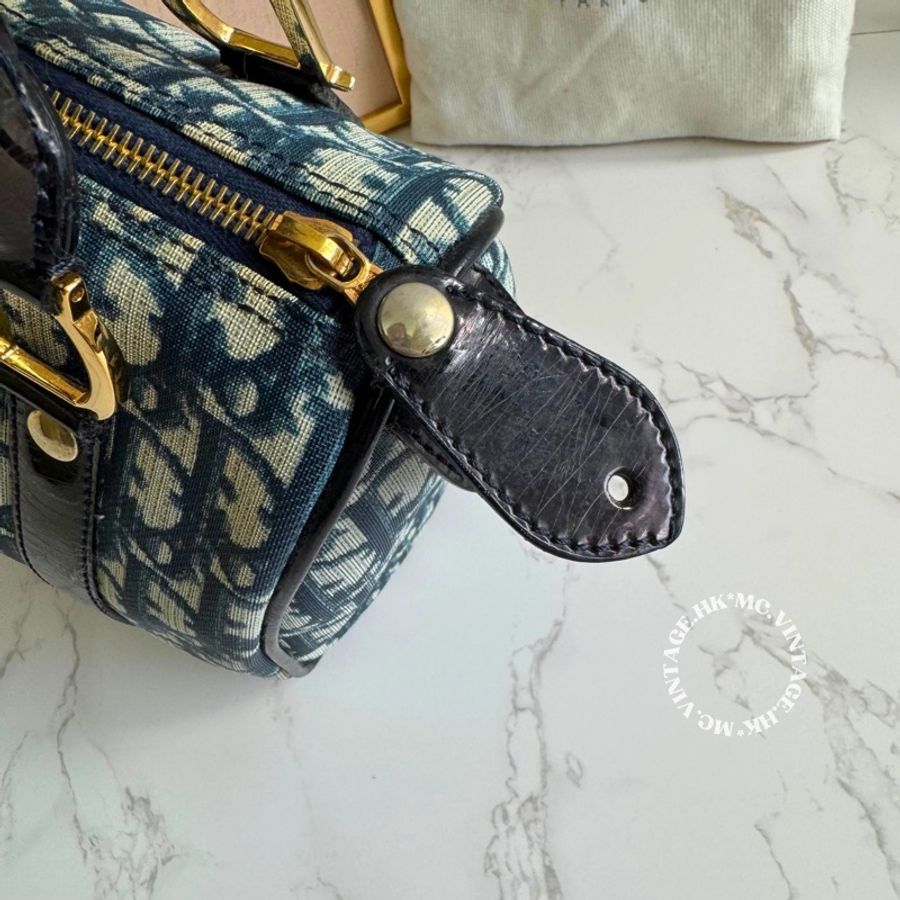 Dior Mini Oblique Boston Bag 迷你 波士頓 手提包 20cm-12