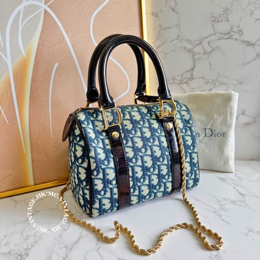 Dior Mini Oblique Boston Bag 迷你 波士頓 手提包 20cm-27