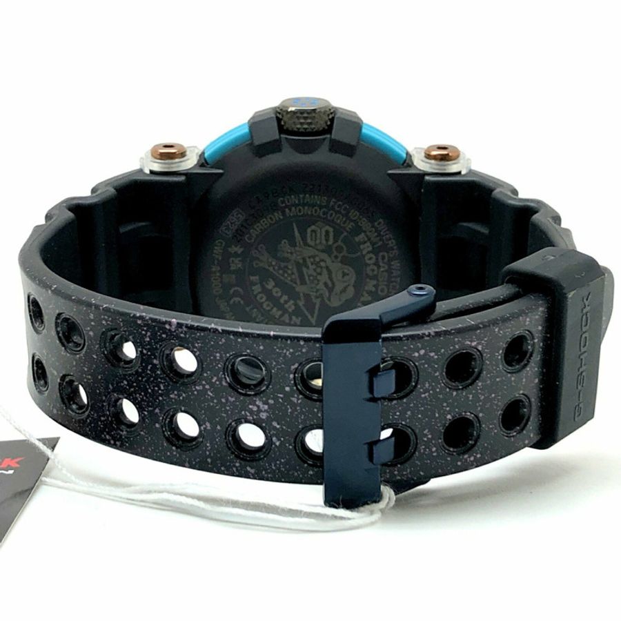 G-SHOCK CASIO 手錶 GWF-A1000APF-1A FROGMAN 30週年紀念款 蛙人週年紀念款 毒鏢蛙 收音機 太陽能 藍牙 碳芯 防護結構 彩色 指針式 2023年1月發售 三國丘店-5