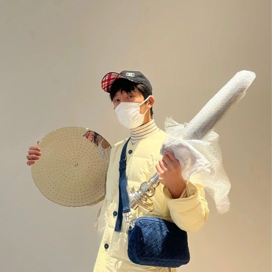 BV 葆蝶家 斜挎包 小號 男款-1