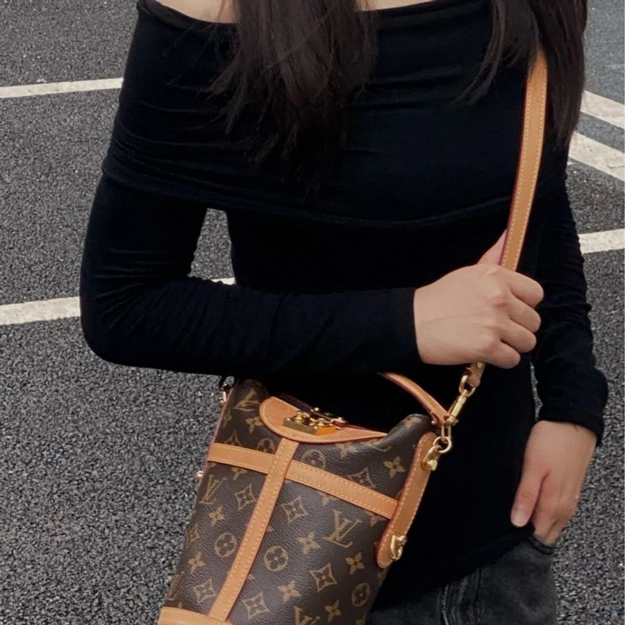 Louis Vuitton duffle bag 暑條包-5