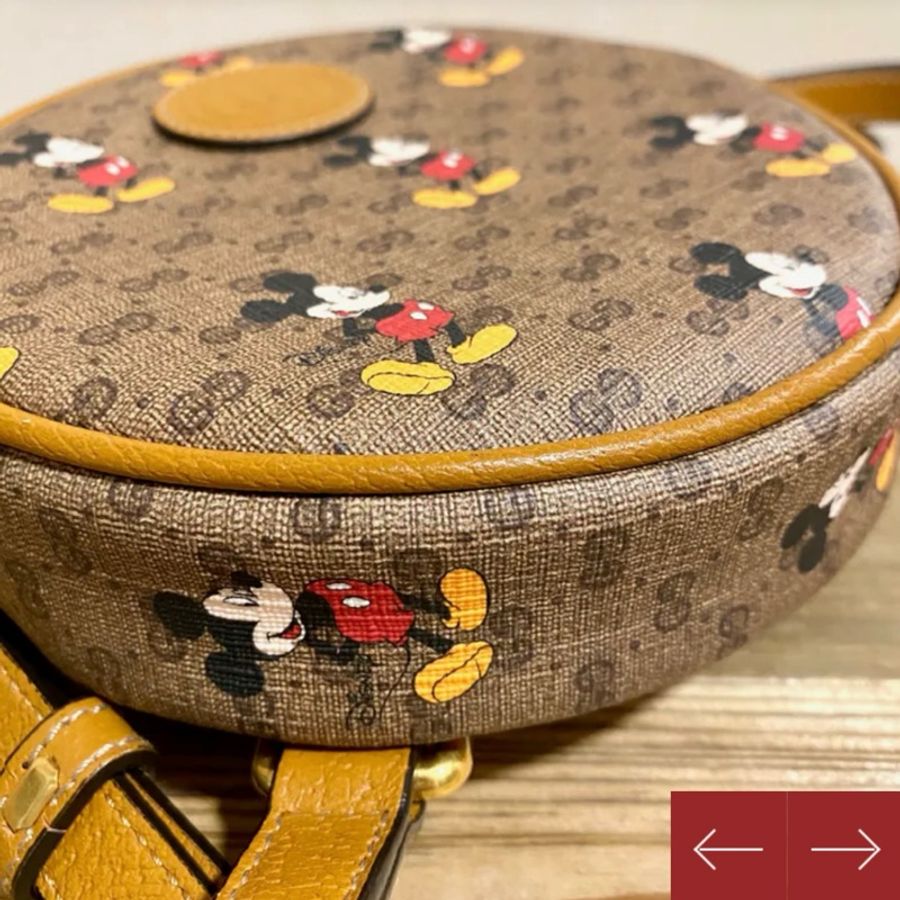 Gucci 米奇聯名老花後背包 雙肩包-2
