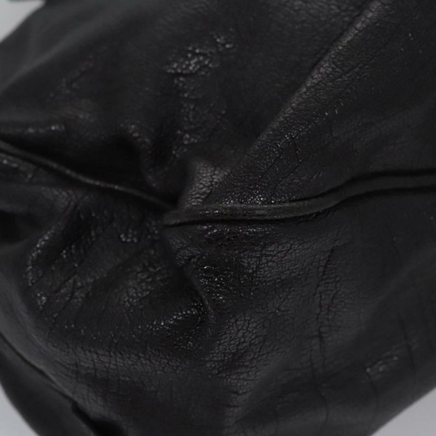 【日本直送】BOTTEGA VENETA 山羊皮手提包 黑色 正品 mr1050V-14