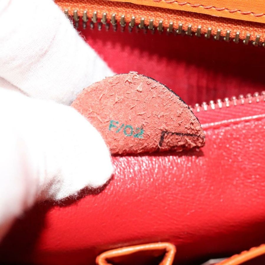 【日本直送】CELINE 托特包 皮革 金橙色 正品 BD725V-11