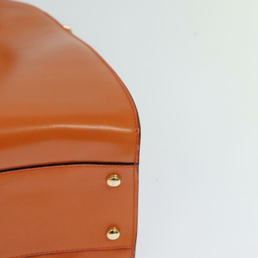【日本直送】CELINE 托特包 皮革 金橙色 正品 BD725V-16