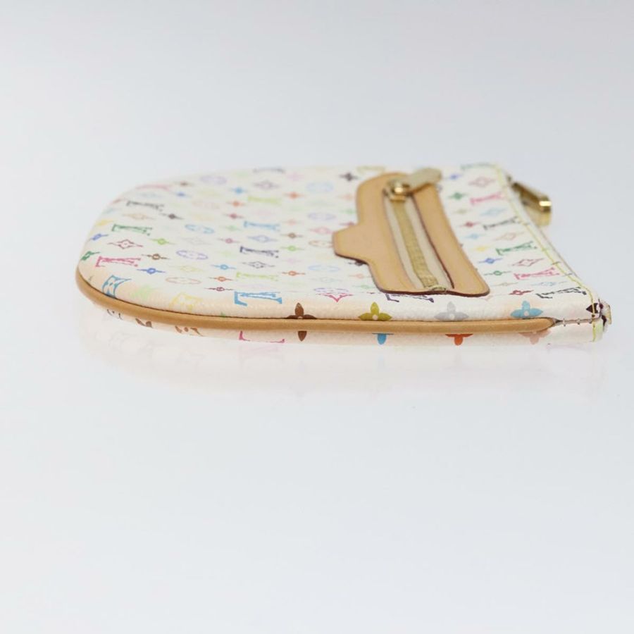 【日本直送】路易威登 Monogram Multicolor Pochette GM 手拿包 白色 M60027 正品 BA939SAM-2
