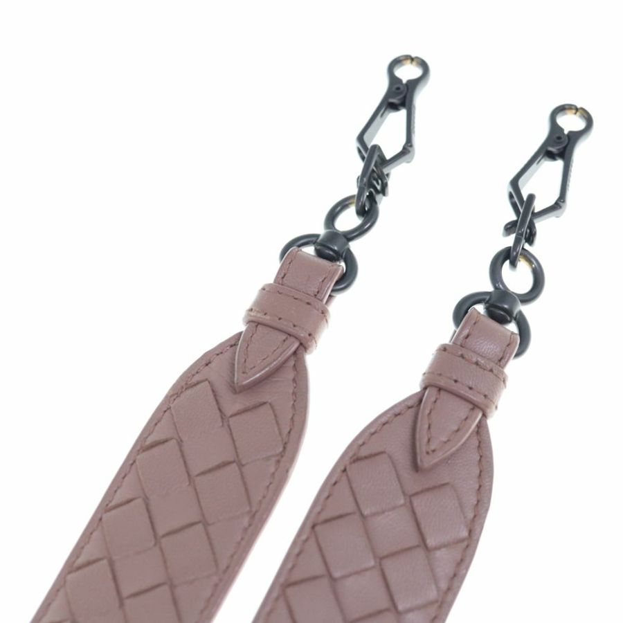 【日本直送】BOTTEGA VENETA INTRECCIATO 肩帶皮革 44.5"""" 粉紅色正品 am5637V-6