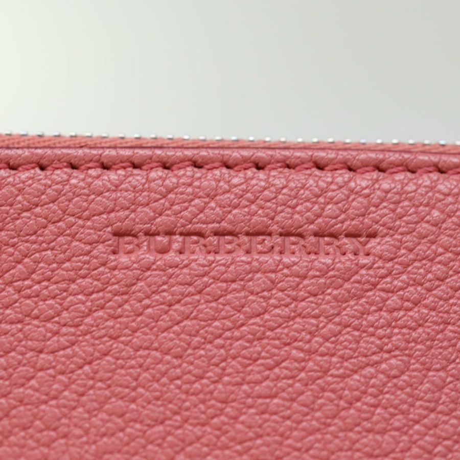 【日本直送】BURBERRY 粉紅真皮單肩包 正品 ki4506V-17