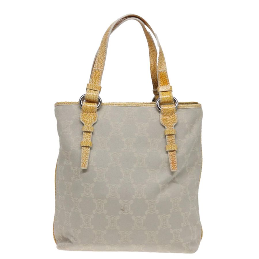 【日本直送】CELINE Macadam帆布托特包 黃色 淺藍色 正品 bs15626V-1