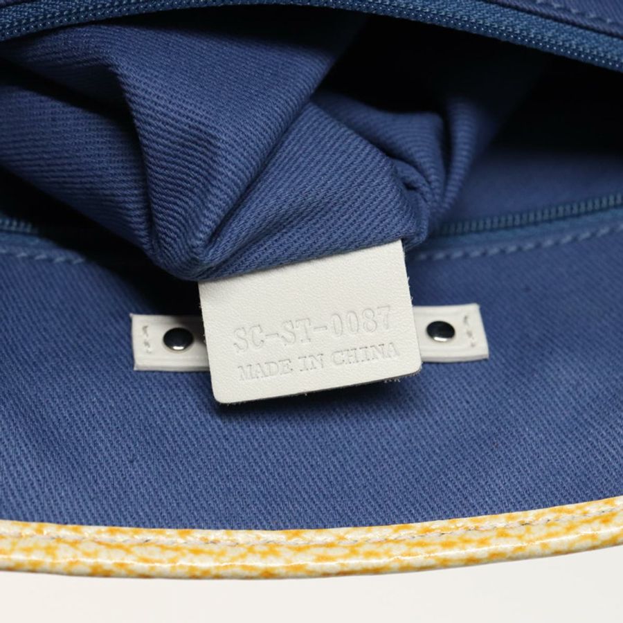 【日本直送】CELINE Macadam帆布托特包 黃色 淺藍色 正品 bs15626V-10