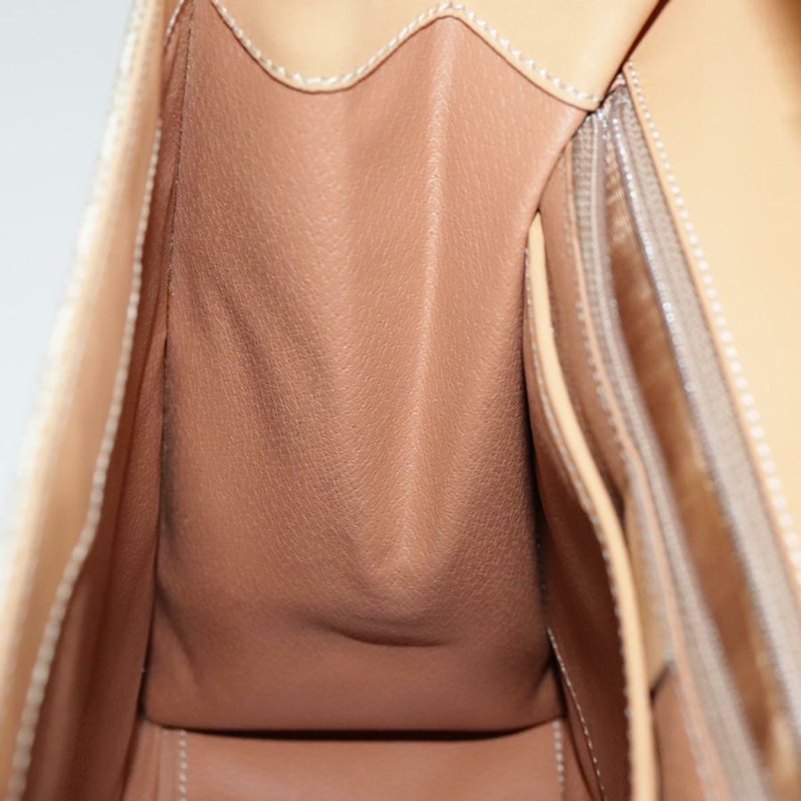 【日本直送】CELINE Macadam帆布手提包 塗佈帆布 米色 正品 yk15582V-18
