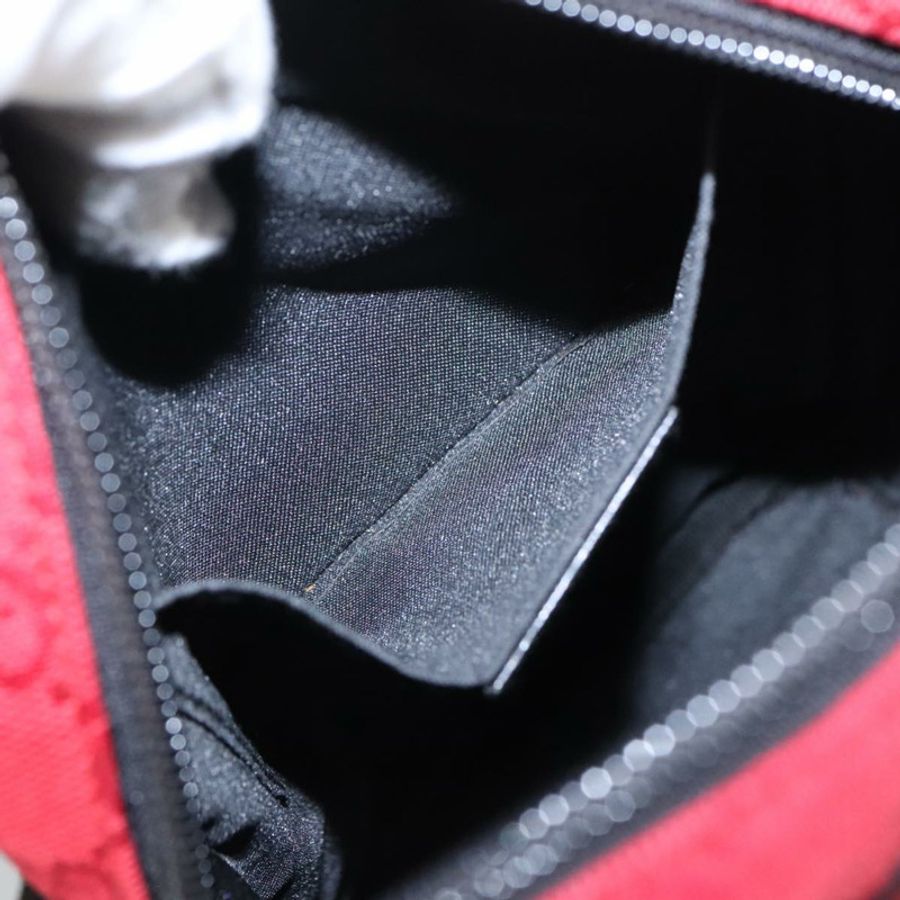 【日本直送】GUCCI GG帆布肩背包 銀紅色 018 1619 正品 103432-20