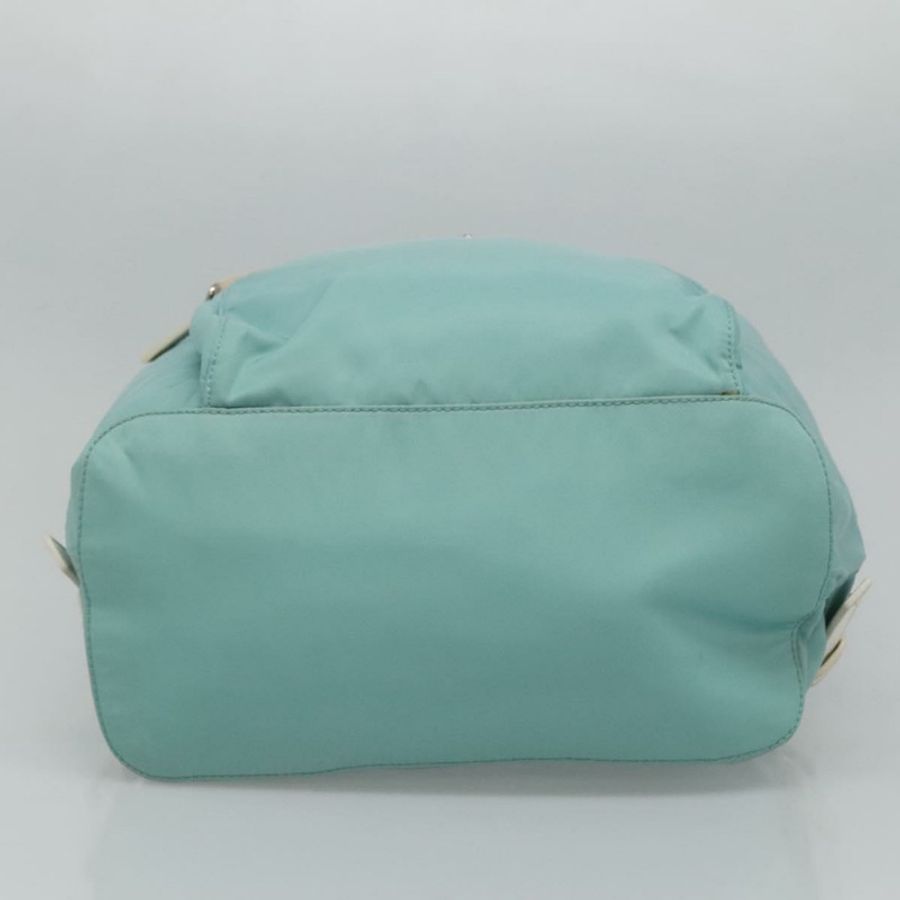 【日本直送】PRADA 尼龍雙肩包 淺藍色 正品 113817V-4