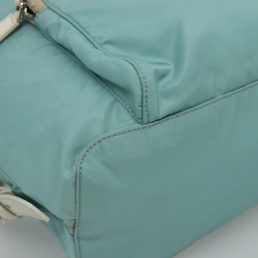 【日本直送】PRADA 尼龍雙肩包 淺藍色 正品 113817V-16