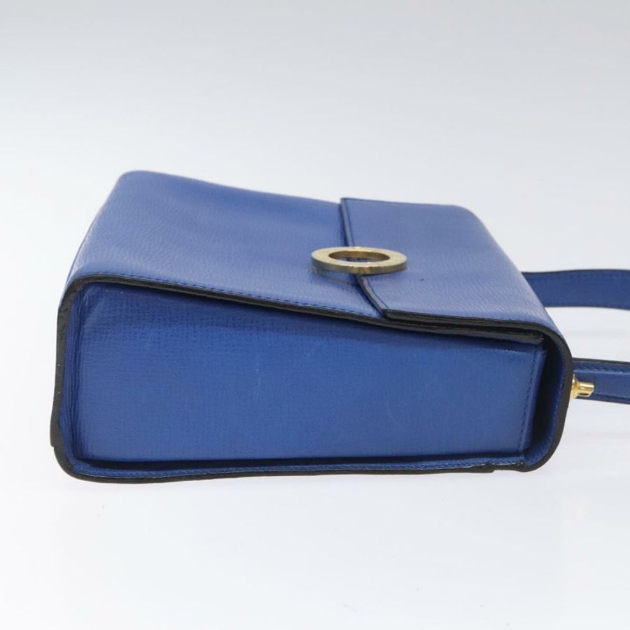 【日本直送】CELINE 手提包 皮革 2way 藍色 Auth 113042V-2