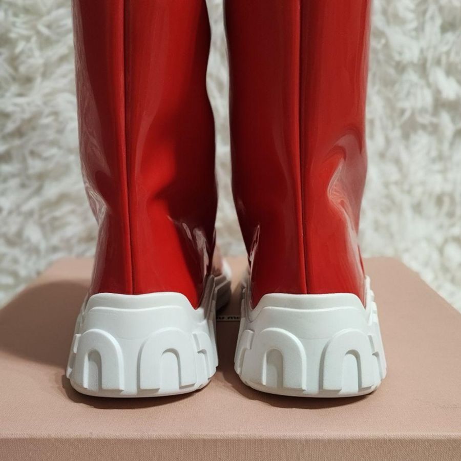 miumiu超Q彈鞋底雨雪-7