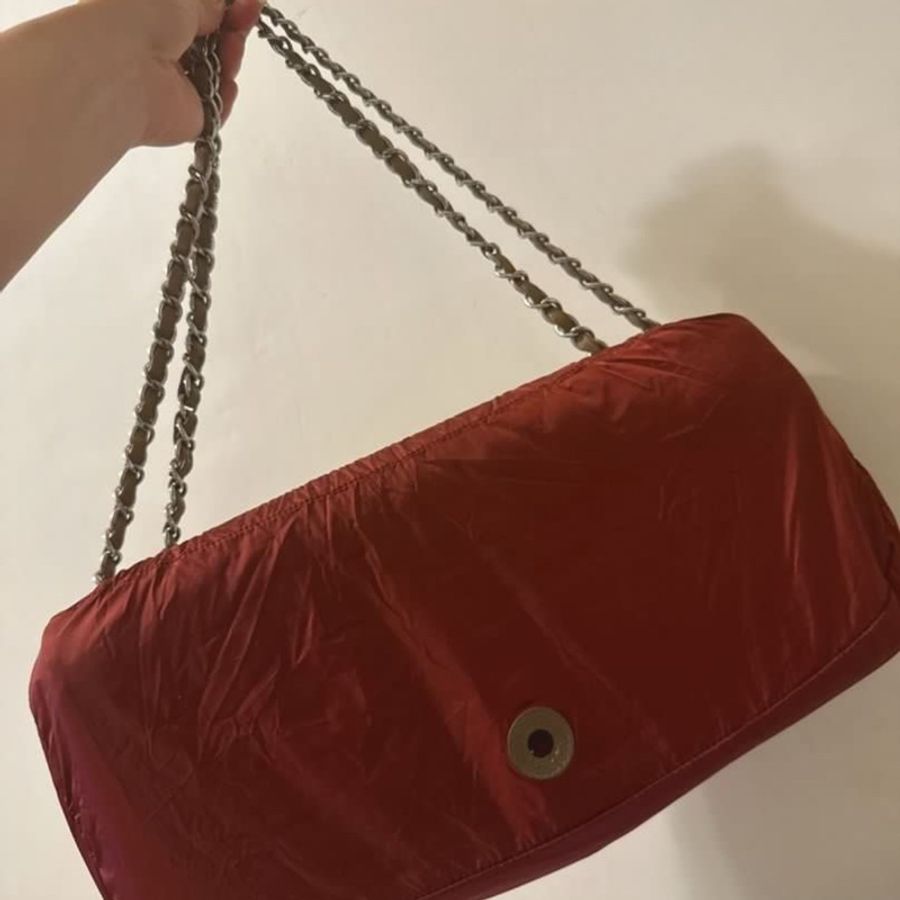 Chanel Vintage Shoulder Bag Beige 杏色 中古包 Chanel / Flap Calfskin SHW-26