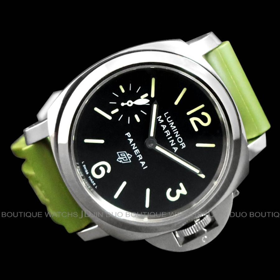 金鐸精品~2398 PANERAI 沛納海 LUMINOR MARINA PAM01005 T字頭手動上鍊男用腕錶-1