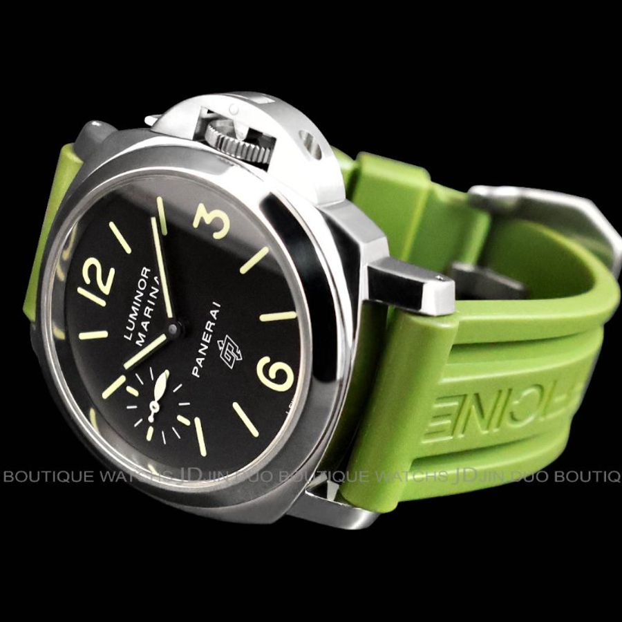 金鐸精品~2398 PANERAI 沛納海 LUMINOR MARINA PAM01005 T字頭手動上鍊男用腕錶-3