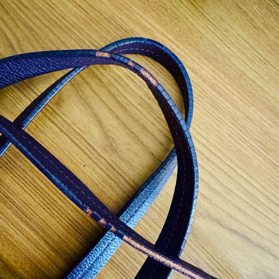 路易威登 LOUIS VUITTON LV 正品 M40511 紫色荔枝全皮 壓紋 肩背包 手提包 二手7.5成新-14