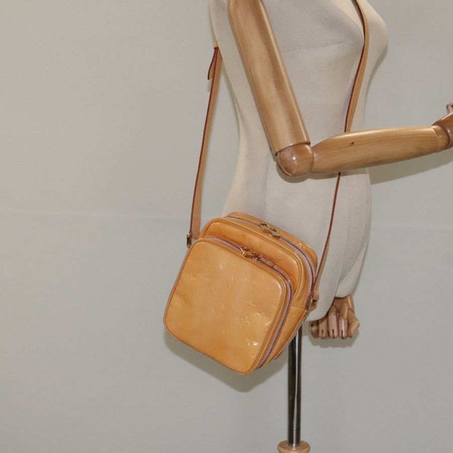 【日本直送】路易威登 Monogram Vernis Wooster 手袋 棉花糖粉紅 M91037 正品 118154-20
