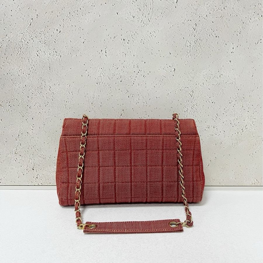 Chanel 中古 冰格鏈條包-1