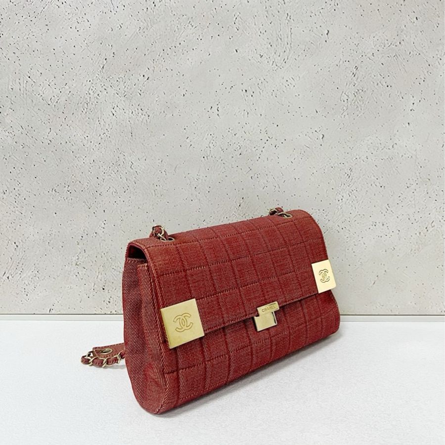 Chanel 中古 冰格鏈條包-2