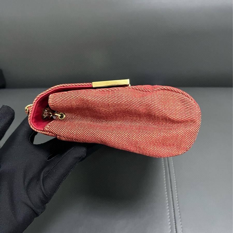Chanel 中古 冰格鏈條包-8