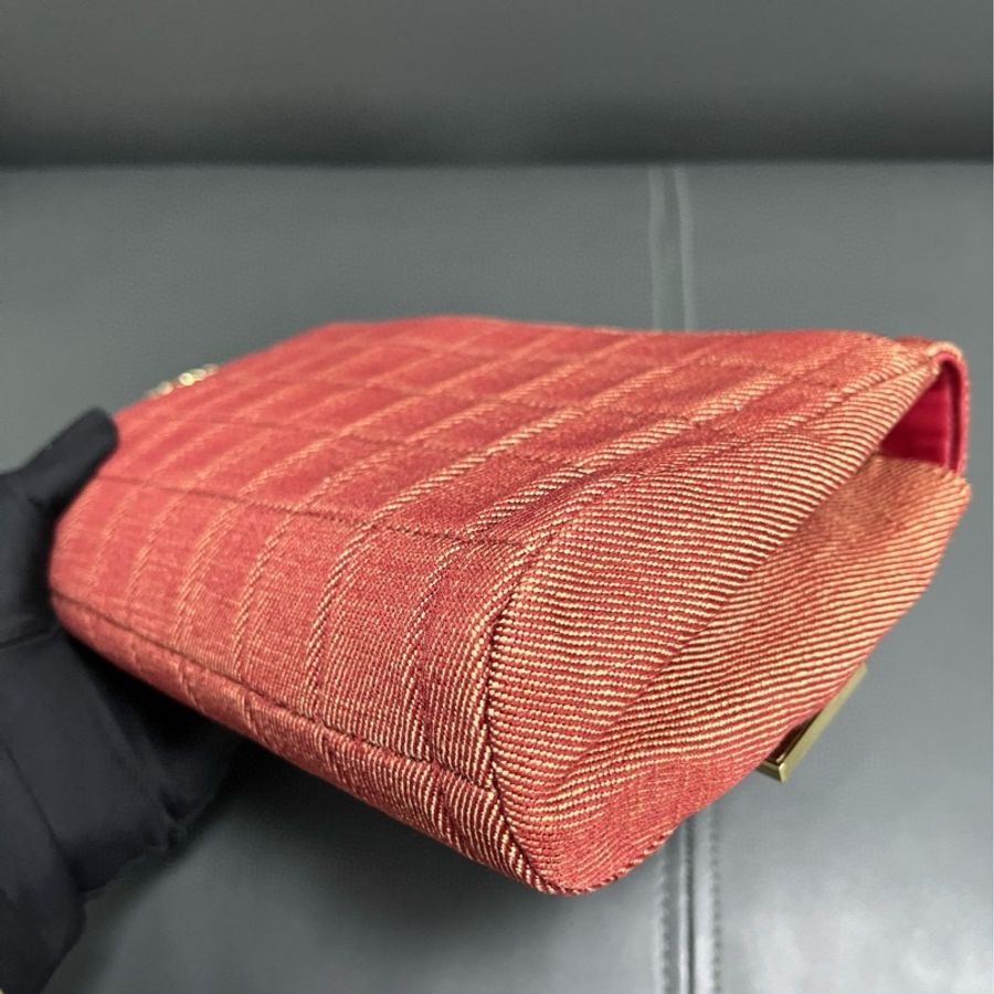 Chanel 中古 冰格鏈條包-11