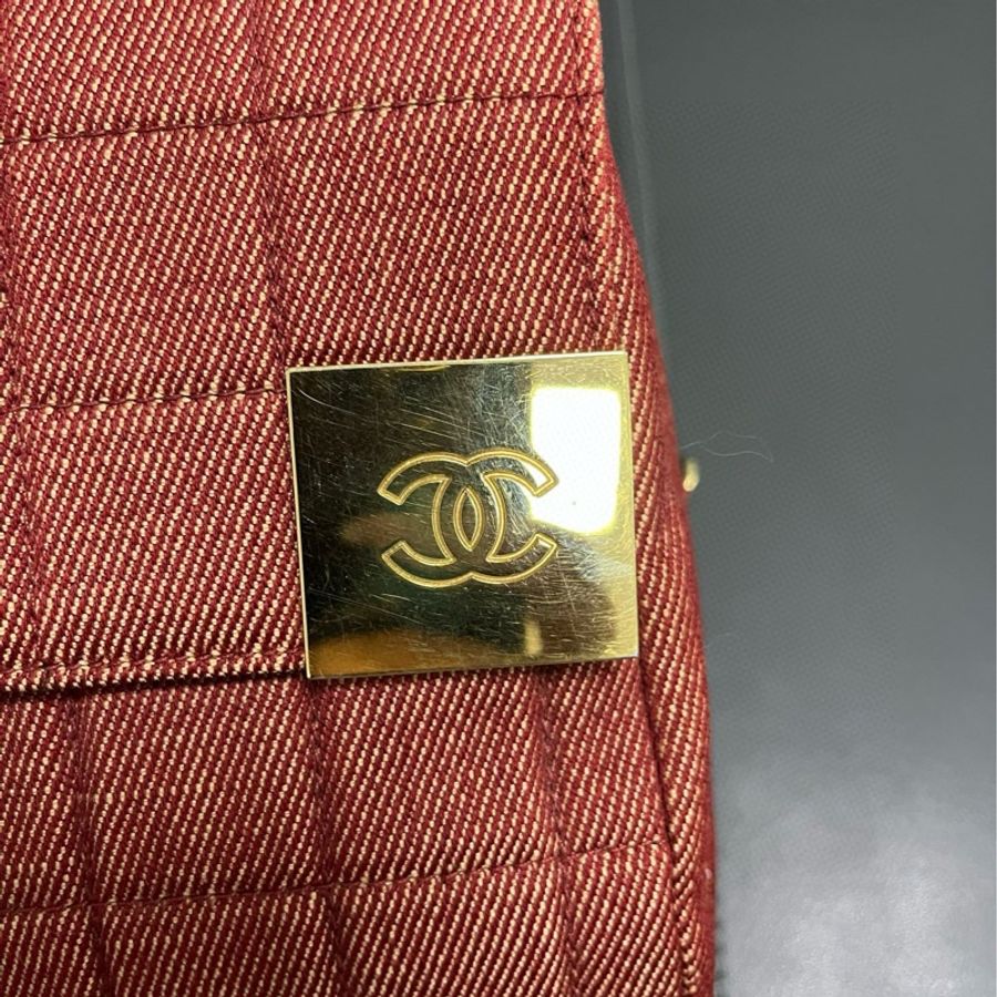 Chanel 中古 冰格鏈條包-16