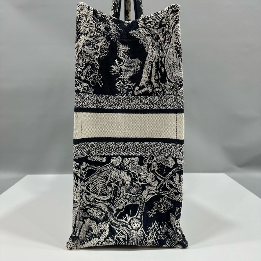 Dior M1286 藍色老虎刺繡 購物包 booktote 托特包-8